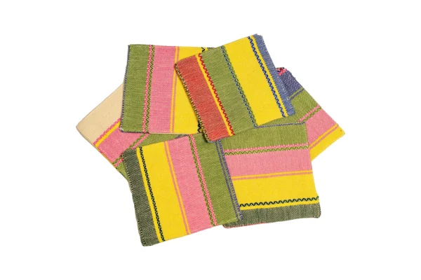 2 Paquetes Servilleta Rayas Colores 6 Unidades C/U