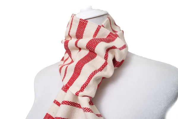 Bufanda Multicolor Naranja Rayas