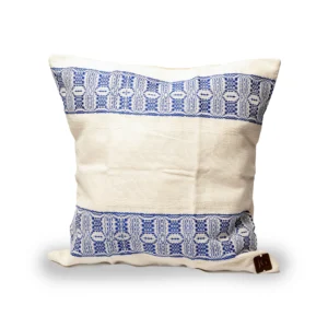 Funda Cojín 42x42 Corinta y Rojo  con rombo