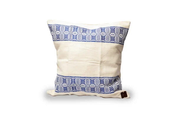 Funda Cojín 42x42 Corinta y Rojo  con rombo