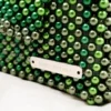 BOLSA PEQUEÑA DE PERLAS EN TONOS VERDES OLIVO, MUZGO, Y ESMERALDA